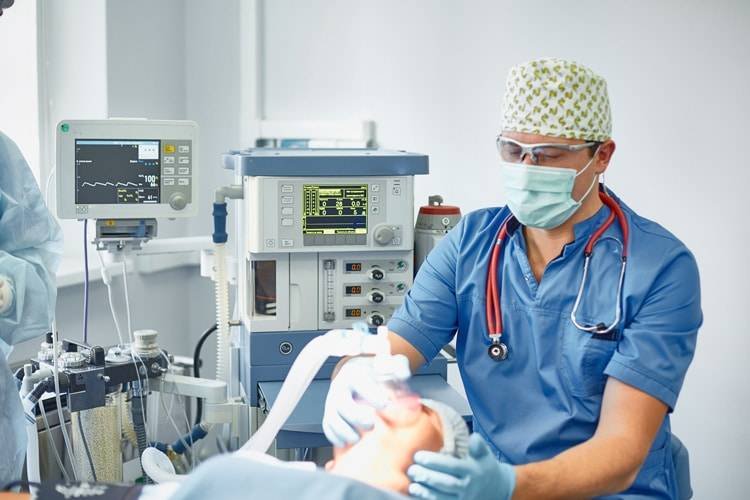 anesthesiology department