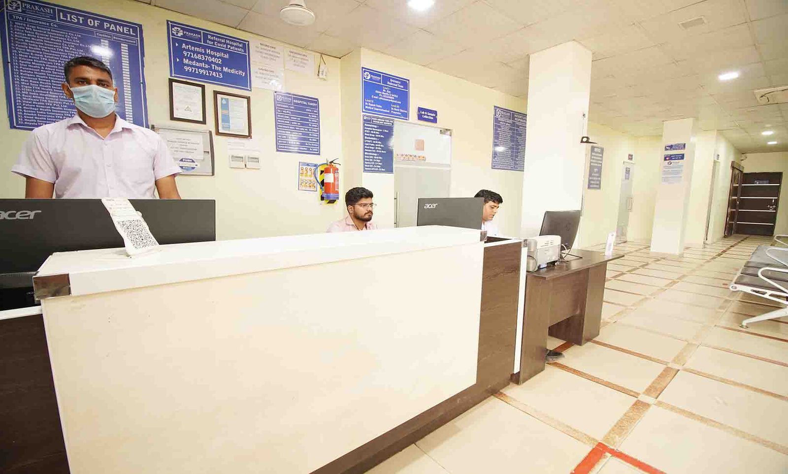 Prakash HospoReception Desk